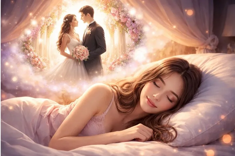 Mộng thấy đám cưới với người lạ đại diện cho những phẩm chất bạn đang tìm kiếm.
