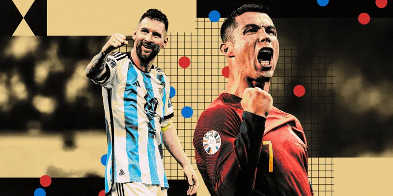 So sánh hiệu suất ghi bàn cực kỳ ấn tượng của Messi và Ronaldo qua các thời kỳ.