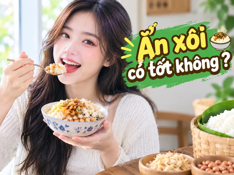 Xôi thường được lựa chọn vào buổi sáng nhờ khả năng cung cấp năng lượng nhanh cho ngày mới.